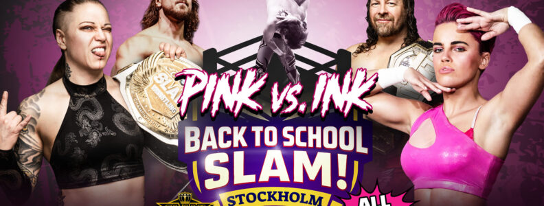 SLAM! Wrestling Entertainment returns to Telefonfabriken in Stockholm, August 23, 2025.