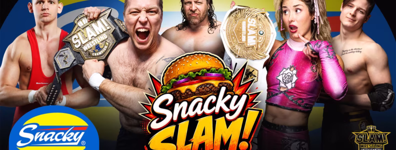 Snacky SLAM! Järvenpää showpaini kesäkuu 2026.