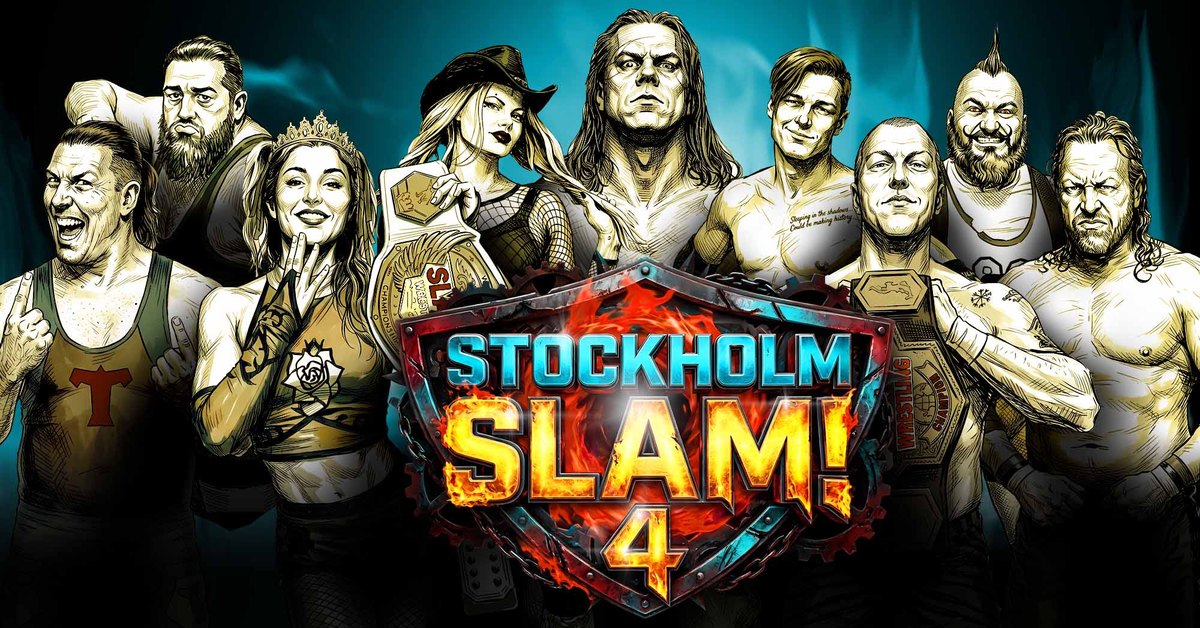 STOCKHOLM SLAM! 4 – Internationell live wrestling, Telefonfabriken 5 september 2026